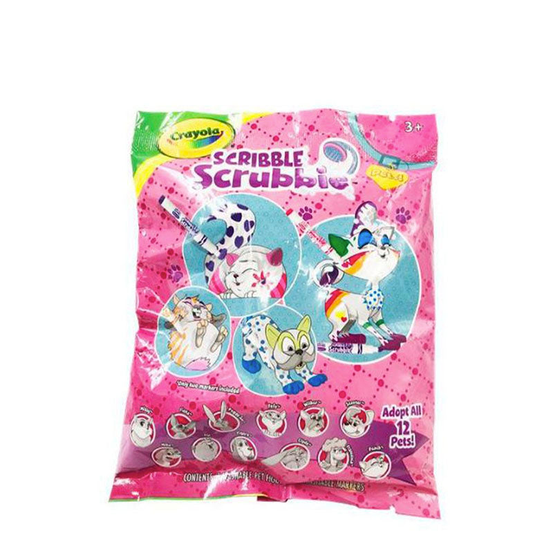 Crayola Scribble Scrubbie 1ct Pets Blind Bag