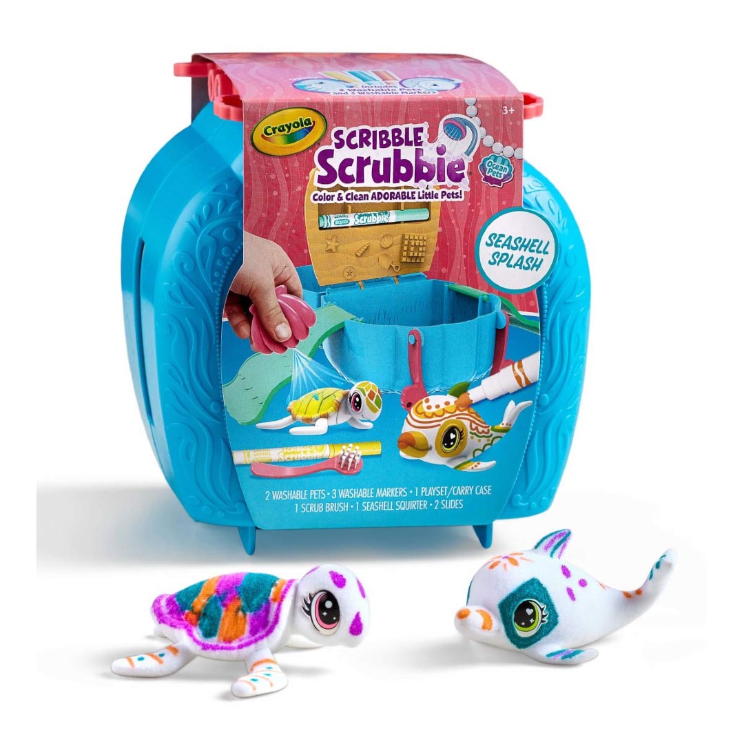 Crayola Scribble Scrubbie Ocean Pets Set