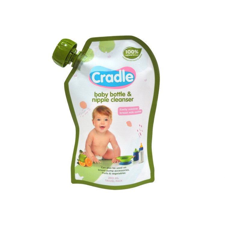 Cradle Baby Bottle & Nipple Cleanser - Refill Pack