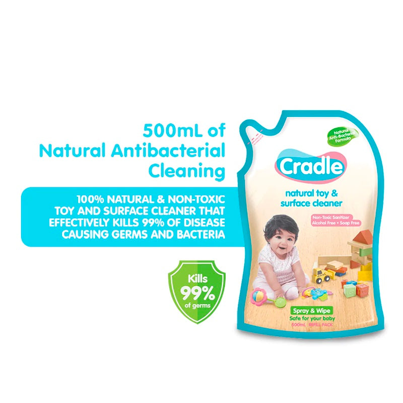 Cradle Toy and Surface Cleaner Refill (500ml)