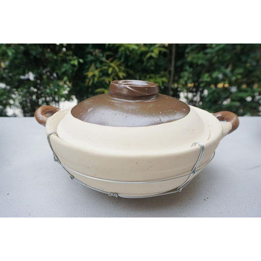 Clayy Rose Pots: Double Ear Casserole Pot