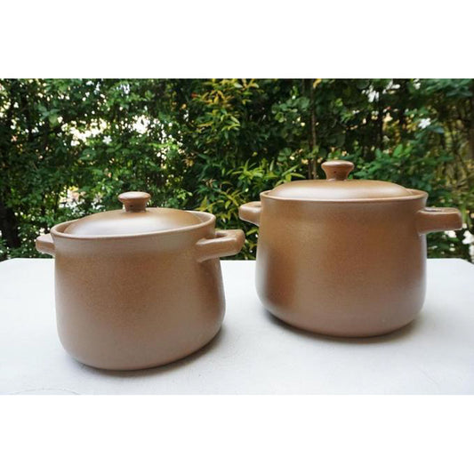 Clayy Rose Pots: Stew Pot