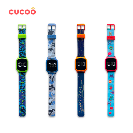 Cucoô Digital LED Kids Watches