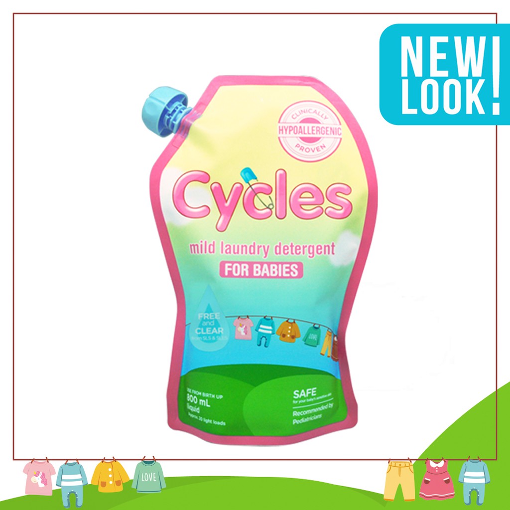 Cycles Mild Laundry Detergent - Liquid