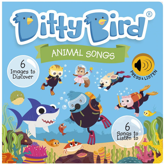 Ditty Bird Musical Books - Animal Songs