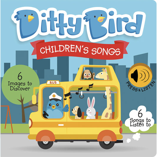 Ditty Bird Musical Books - Children's Songs