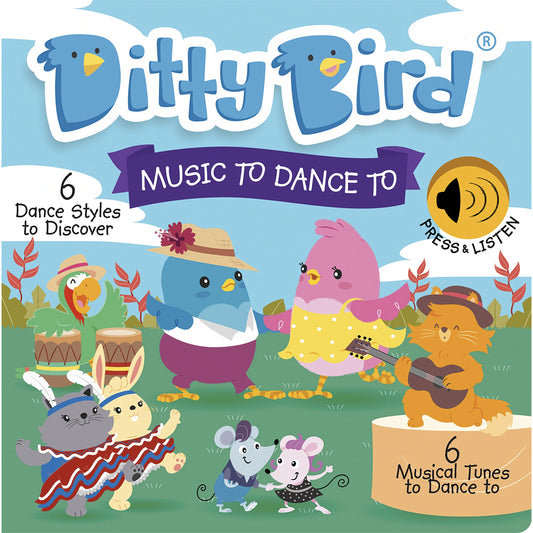 Ditty Bird Musical Books - Music To Dance To