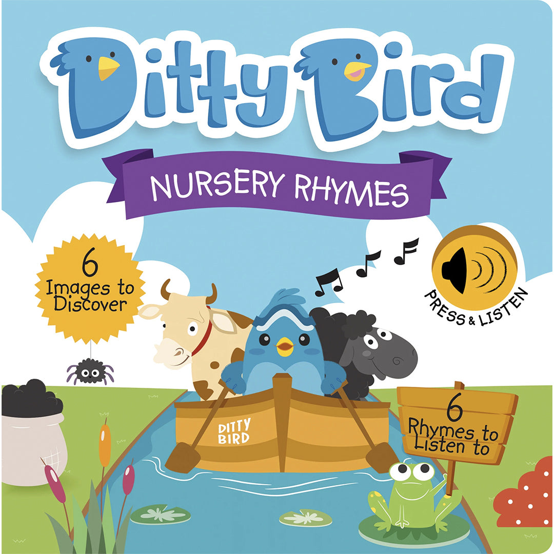 Ditty Bird Musical Books - Nursery Rhymes