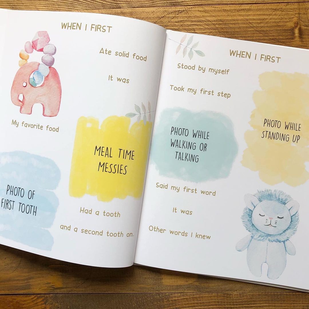 The Designery PH Baby Milestone Book - Farm Friends (Pre-order)