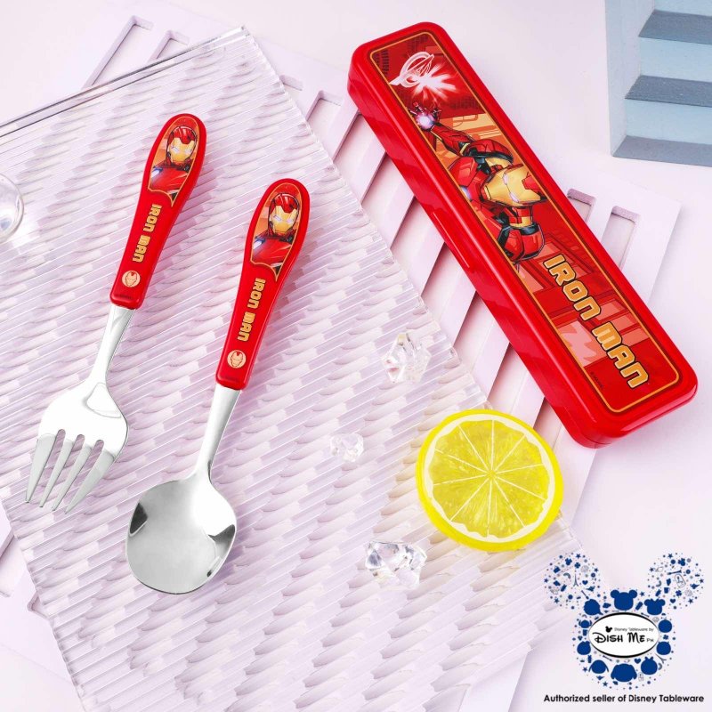 Dish Me Ph Marvel Kids Stainless Spoon and Fork Set