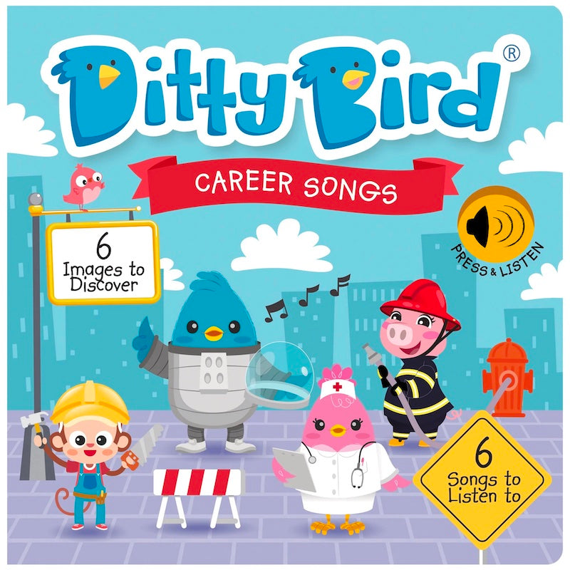 Ditty Bird Musical Books - Career Songs