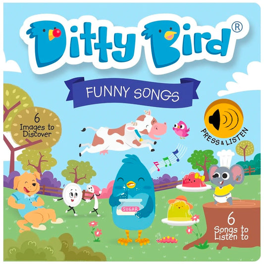 Ditty Bird Musical Books - Funny Songs