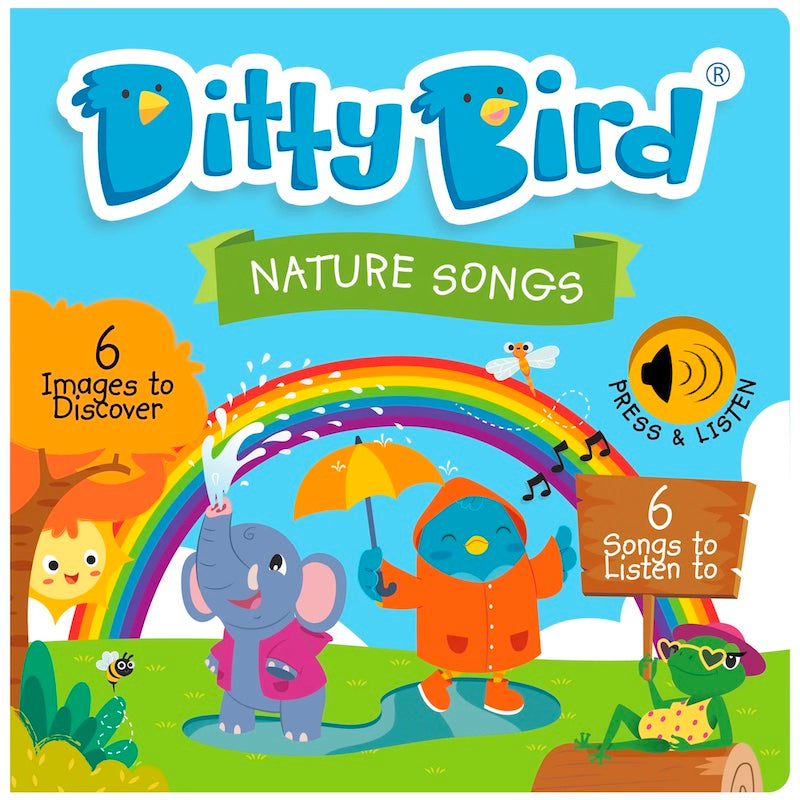 Ditty Bird Musical Books - Nature Songs