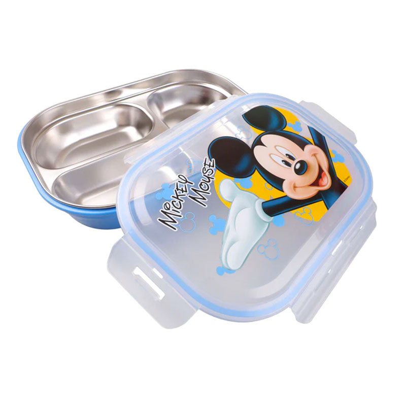 Dish Me Ph Disney 3-Grid Stainless Steel Lunch Box