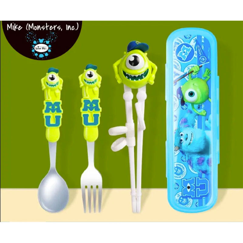 Dish Me Ph Disney Spoon, Fork and Chopsticks Set with Case