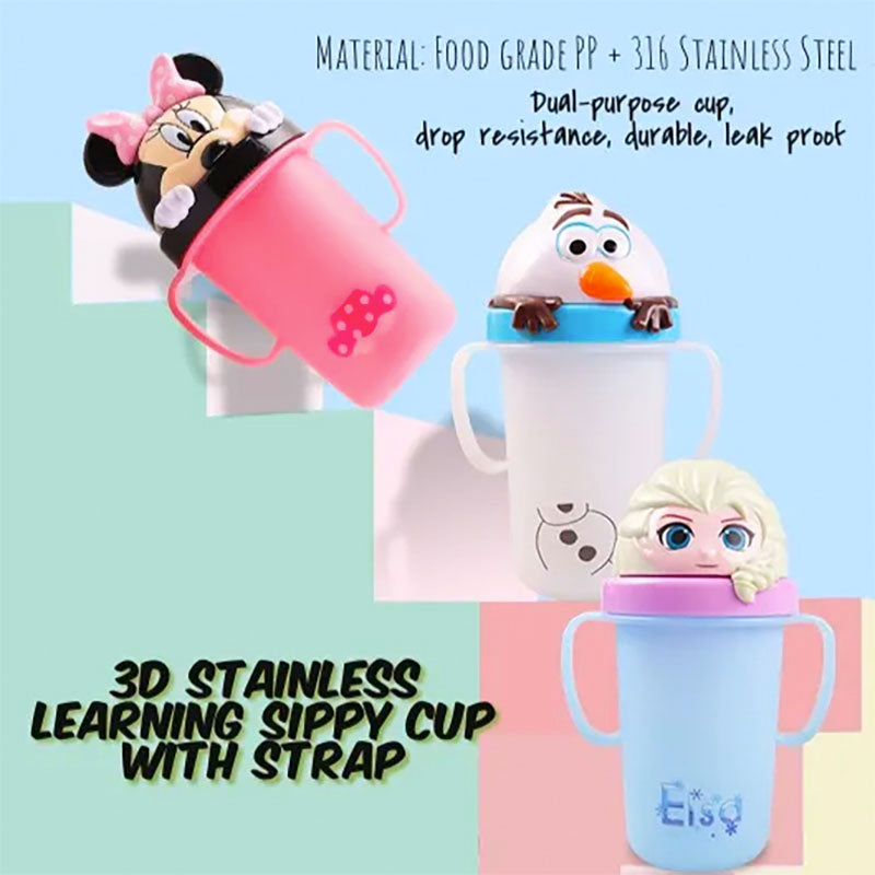 Dish Me Ph Disney 3D Stainless Sippy Cup