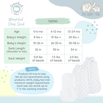 Dreamland Baby Weighted Sleep Swaddle and Sack - Sage Green