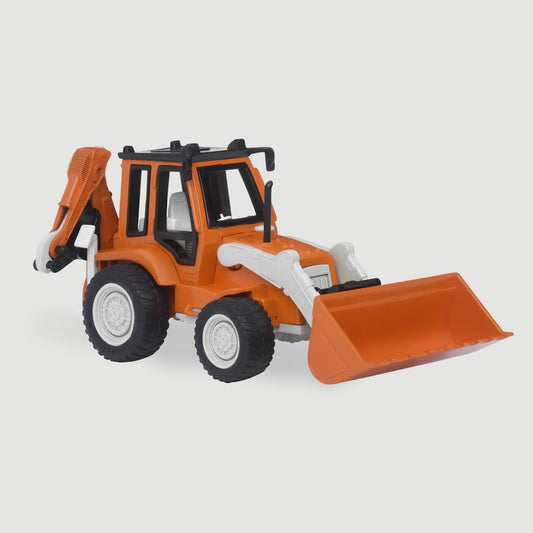 Driven Toys Micro Backhoe Loader