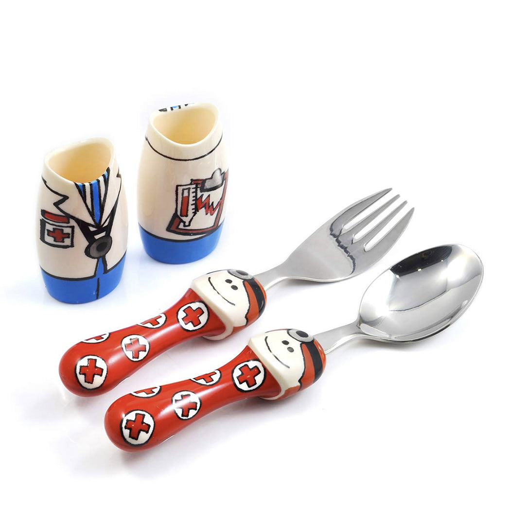 Eat4Fun Duo Spoon & Fork Set