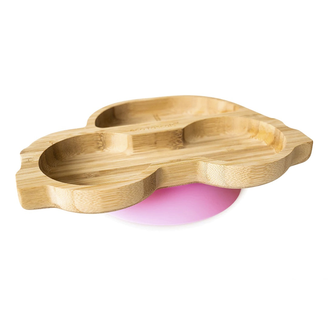 Eco Rascals Bamboo Car Plate with Suction Base