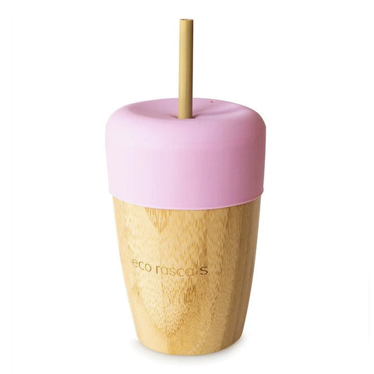 Eco Rascals Cup with Bamboo Straw (210ml)