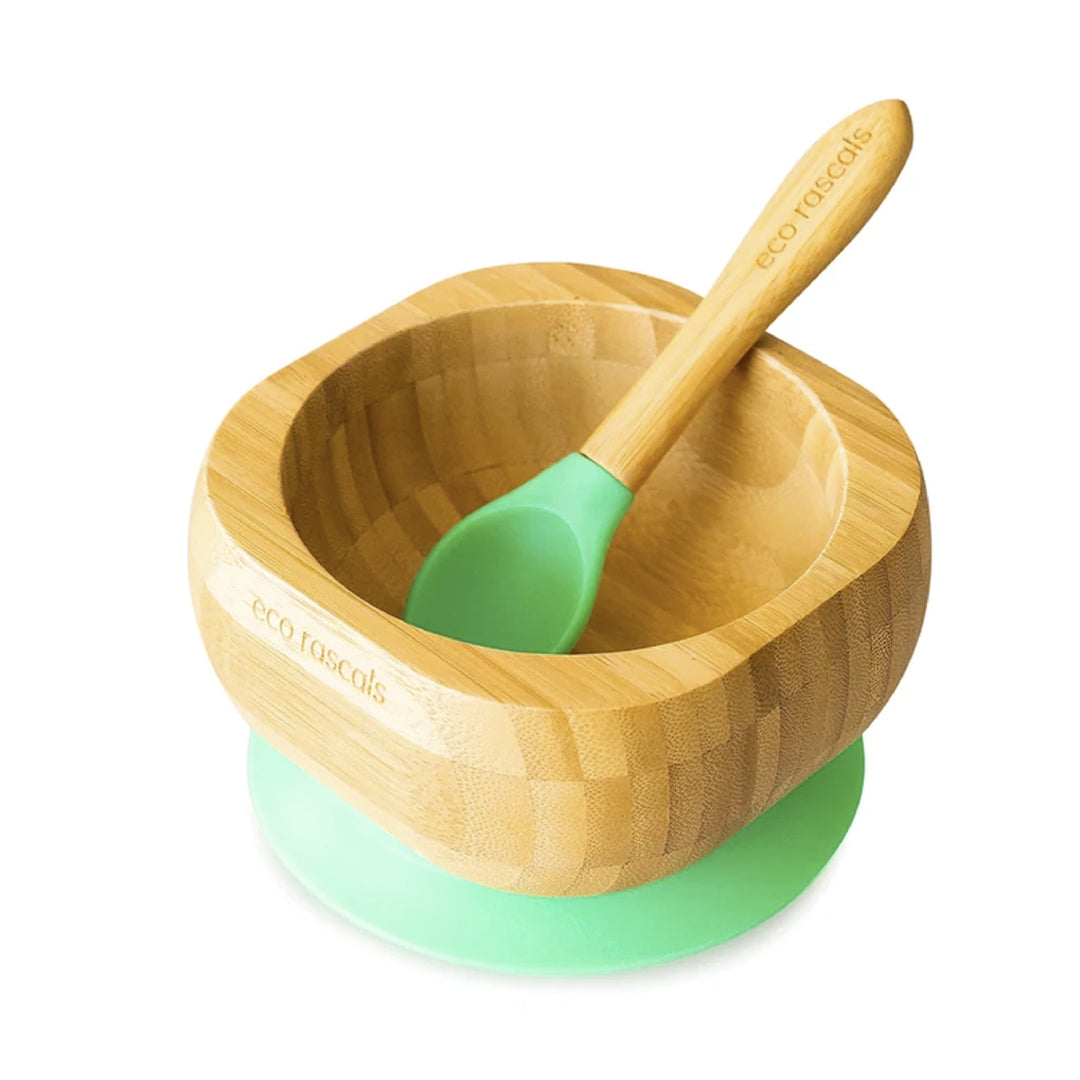 Eco Rascals Suction Bowl and Spoon Set