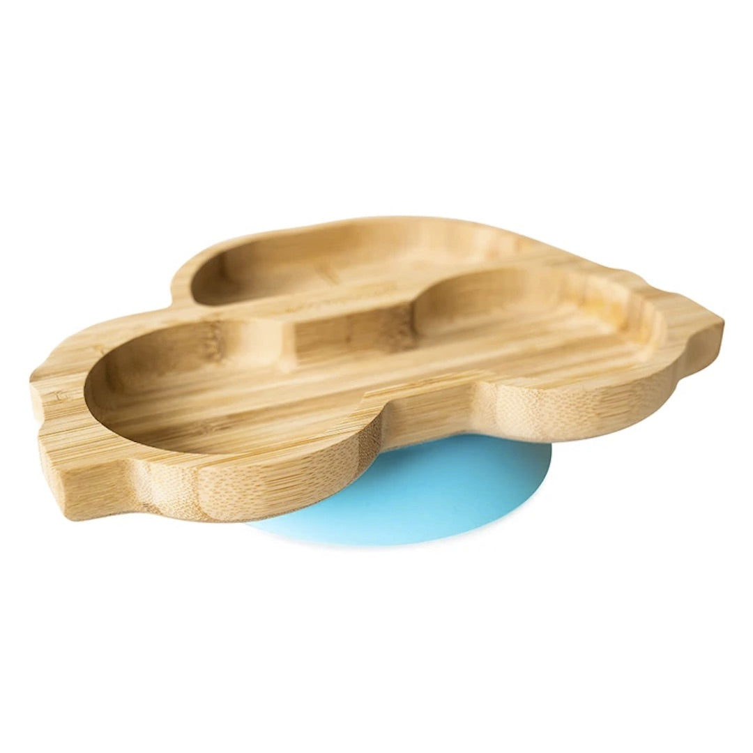 Eco Rascals Bamboo Car Plate with Suction Base