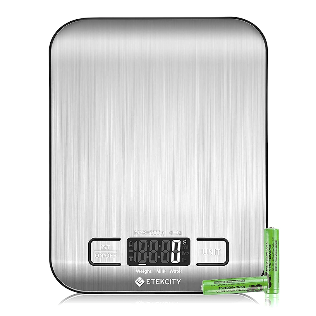 Etekcity EK6015 Digital Kitchen Scale (Silver)