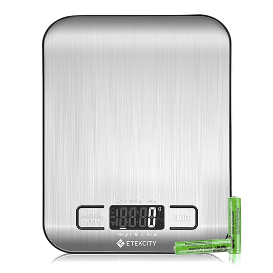 Etekcity EK6015 Digital Kitchen Scale (Silver)