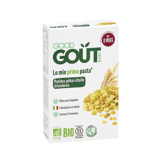 Good Gout Tricolor Star-Shaped Wheat Pasta (250g)