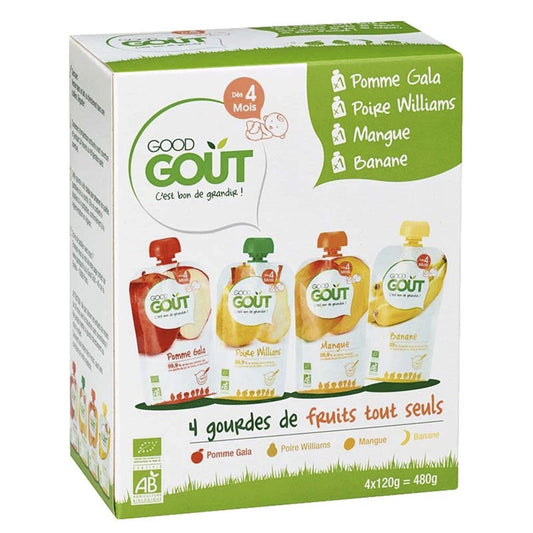Good Gout Fruit Pouch Variety