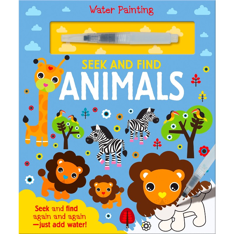 Water Painting: Search and Find Animals