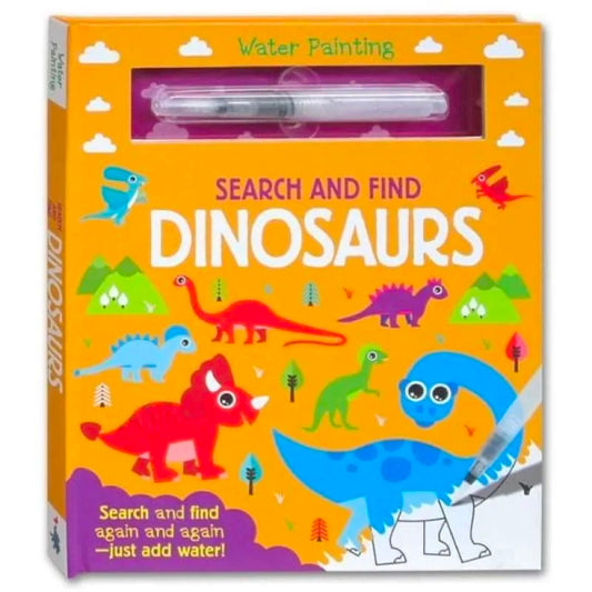 Water Painting: Search and Find Dinosaurs