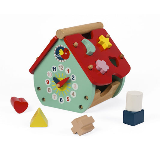 Janod Baby Forest House Shape Sorter