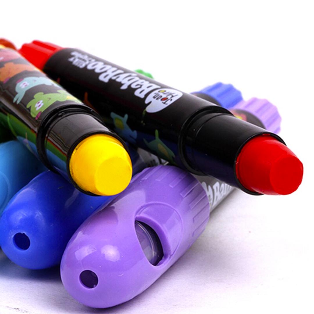 BabyRoo Silky Washable Crayons