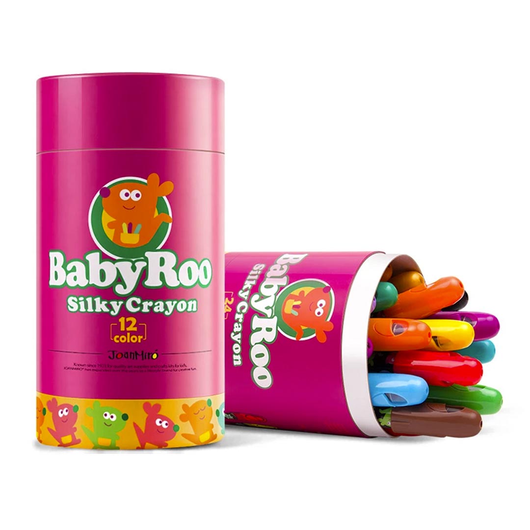 BabyRoo Silky Washable Crayons