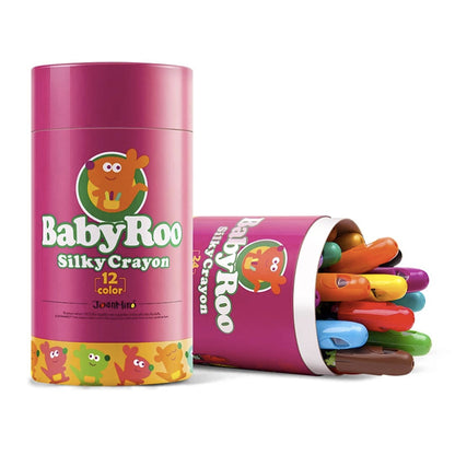 BabyRoo Silky Washable Crayons