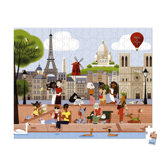 Janod Puzzle - Paris (200 pieces)