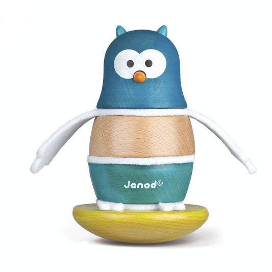 Janod Zigolos Owl Stacker and Rocker