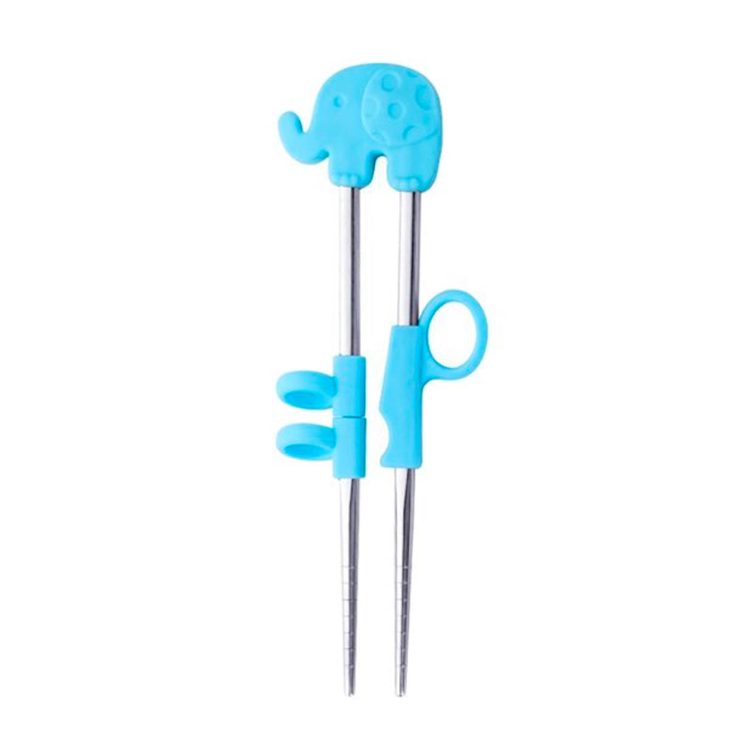 Keaide Biddy Elephant Learning Chopsticks