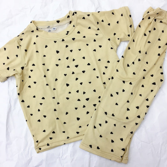 Kids Match Family PJs - Hearts