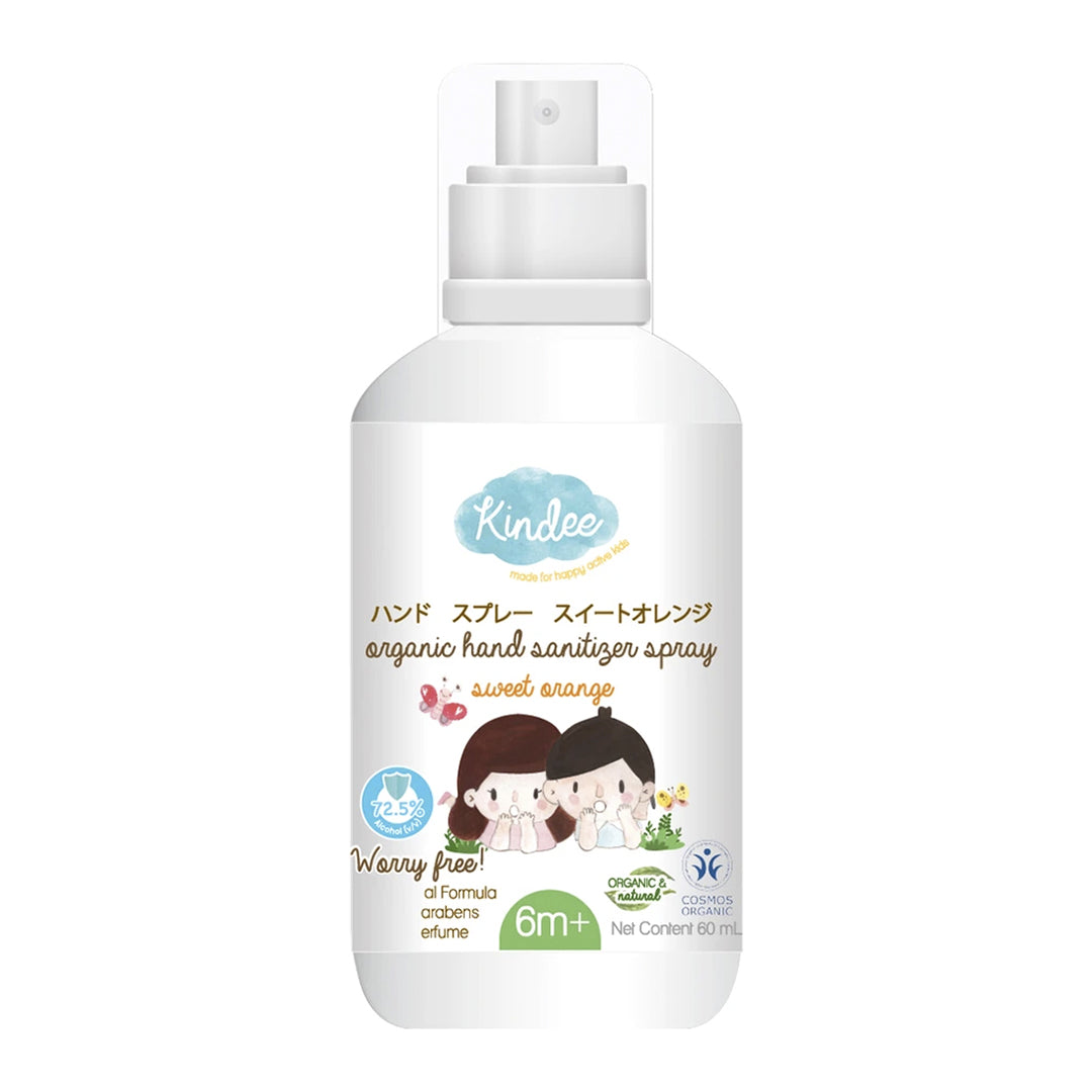 Kindee Organic Hand Sanitizer - Sweet Orange