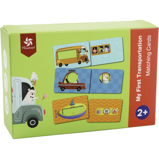 Pinwheel Early Childhood Matching Cards My First Transportation