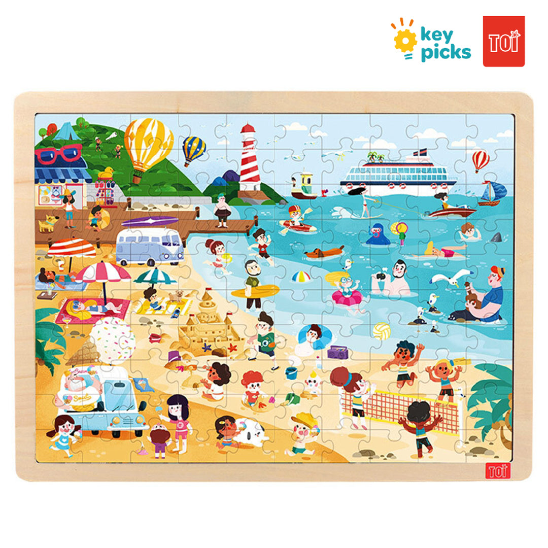 TOI 100pc Jigsaw Puzzle Beach