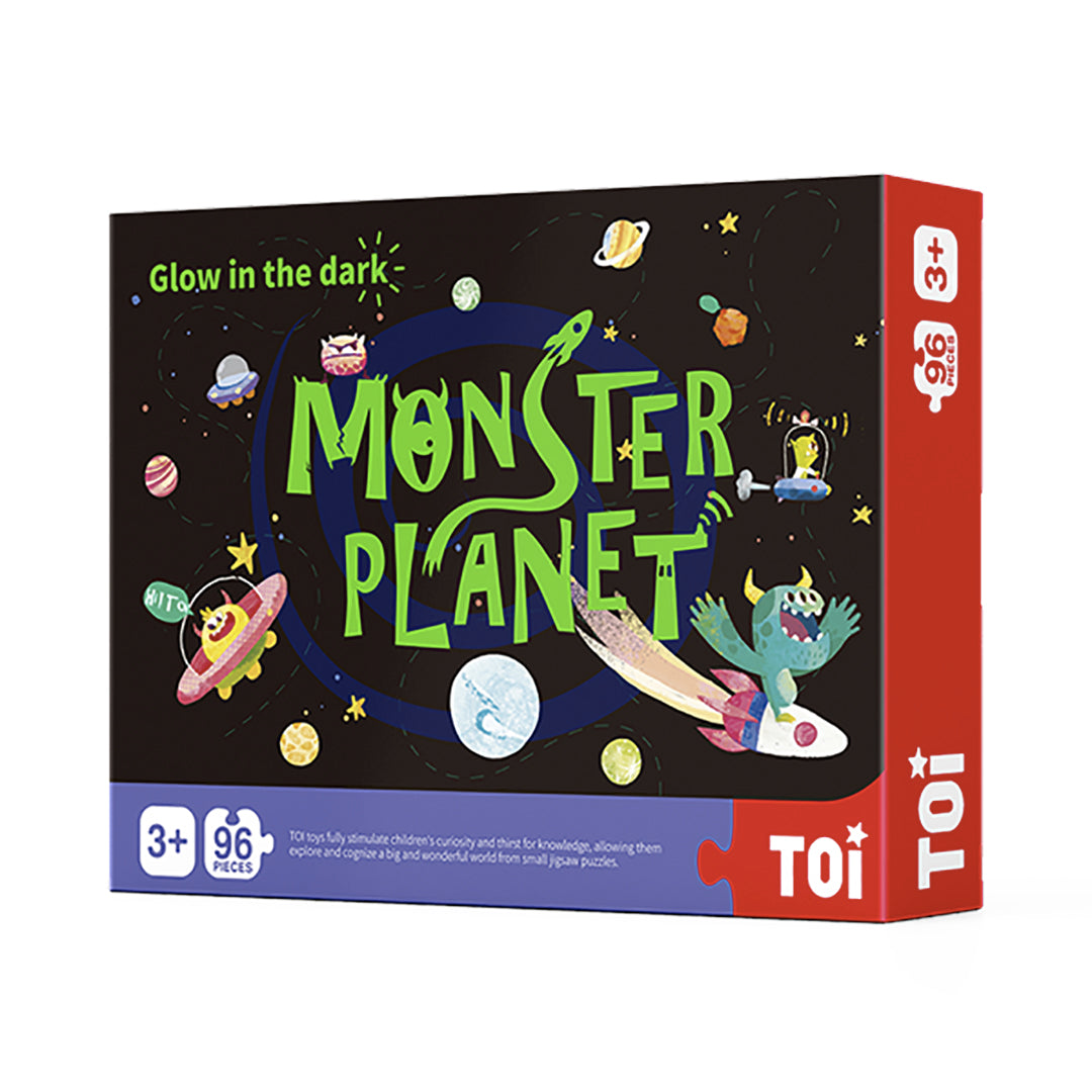 TOI Monster Planet Glow-In-The-Dark Puzzle