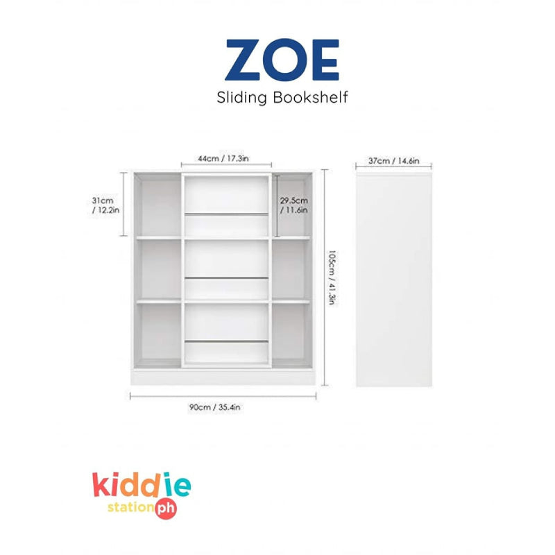 Kiddie Station PH Zoe Sliding Bookshelf