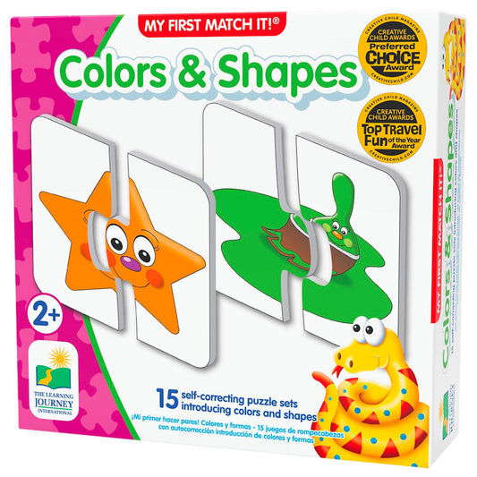 The Learning Journey My First Match It! Colors and Shapes