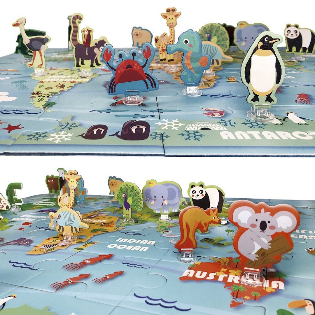 Little Fat Hugs Animals of the World Puzzle