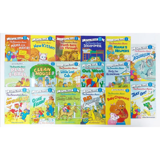 Little Fat Hugs I Can Read Berenstain Bears Book Set A