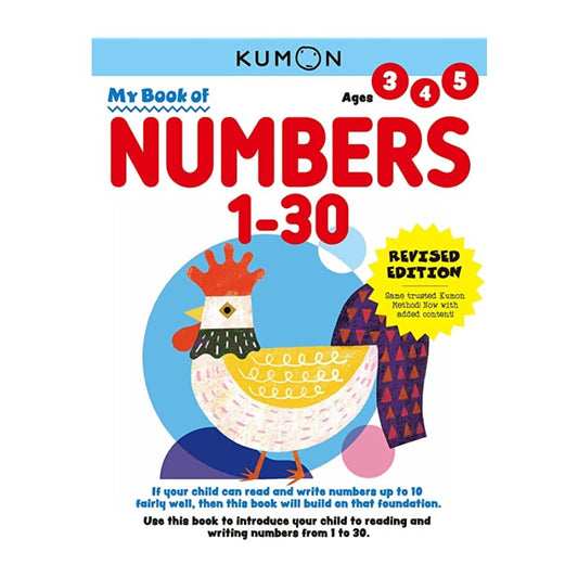 Little Fat Hugs Kumon My Book of Numbers 1-30